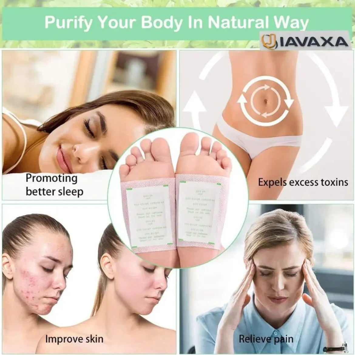 🔥Real Detox Foot Pads Original  | 40 Patches | Buy 1 Get 3 FREE